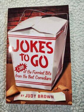 Judy Brown Jokes to Go Paperback 2003 Humor Collection 1,386 Jokes Edited Comedy